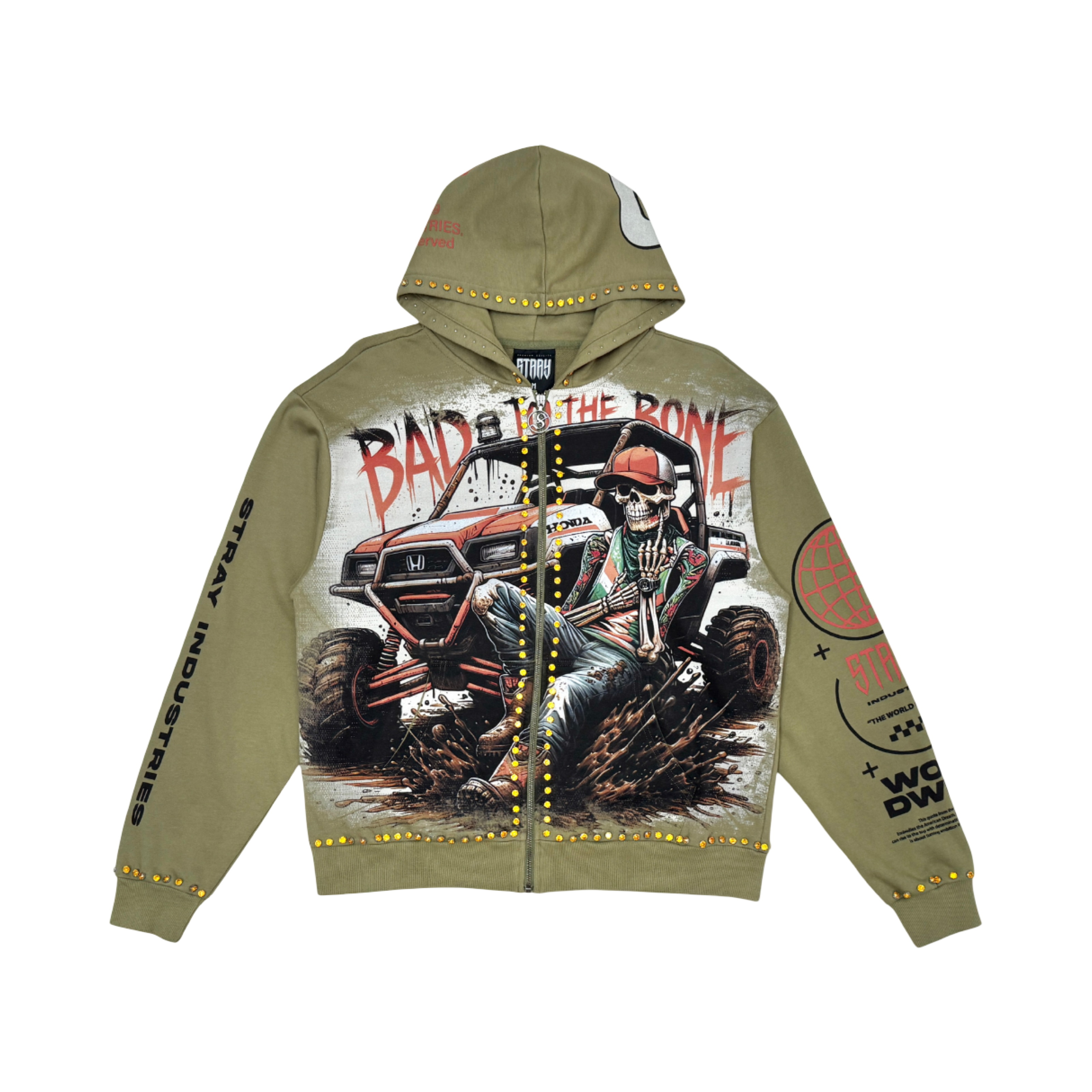 Stray full-zip hoodie