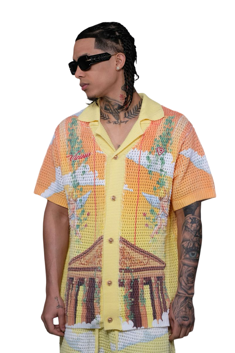 CROCHETTE BUTTON DOWN