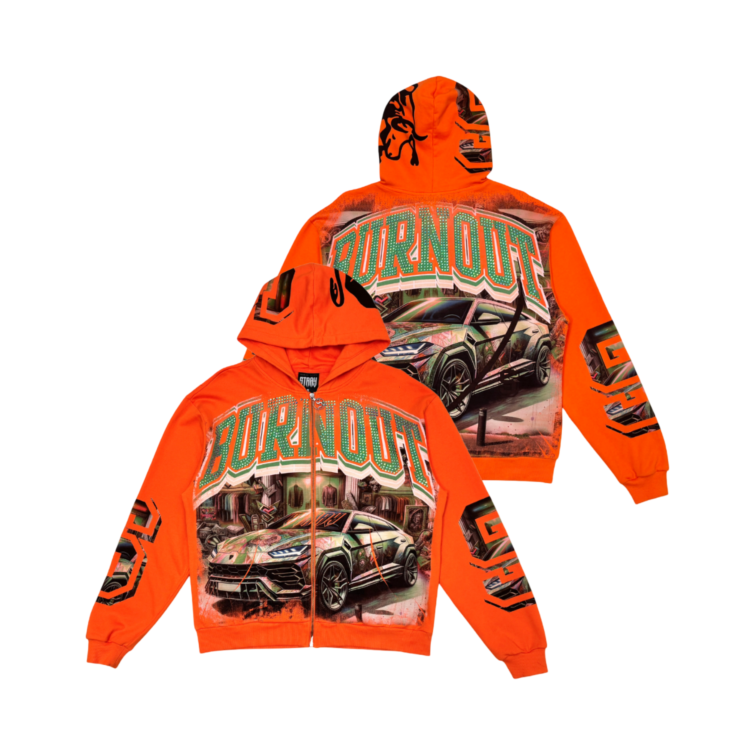 Stray full-zip hoodie