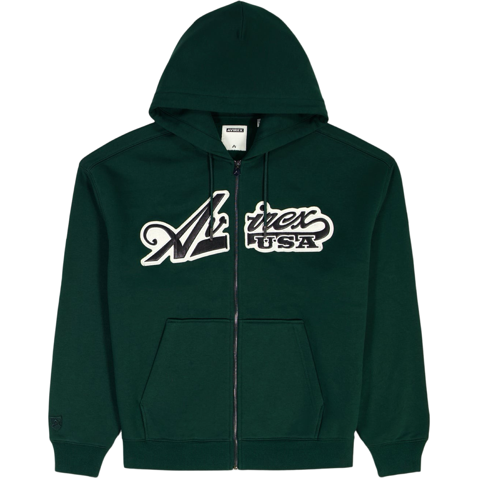 AVIREX ZIP UP HOODIE