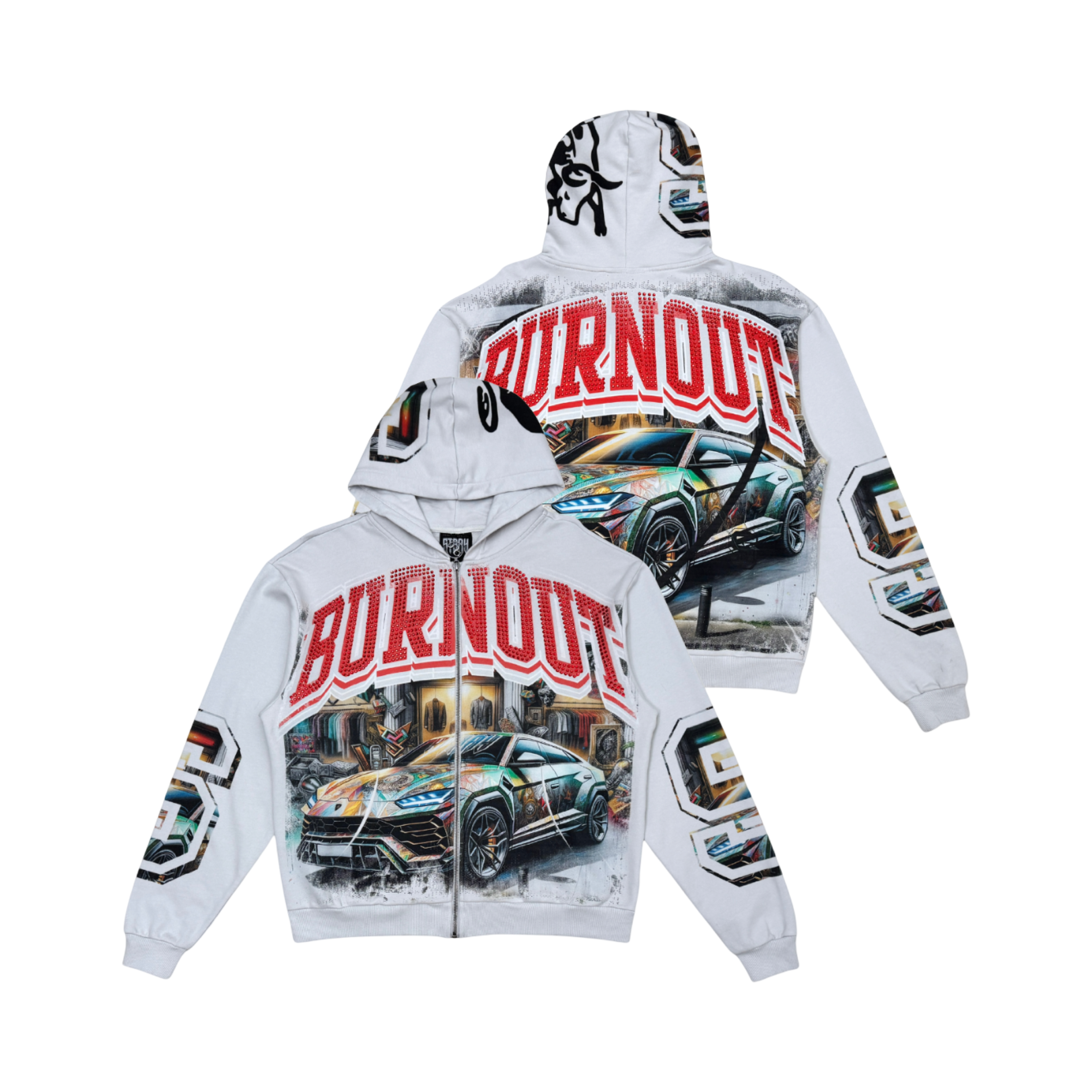 Stray full-zip hoodie