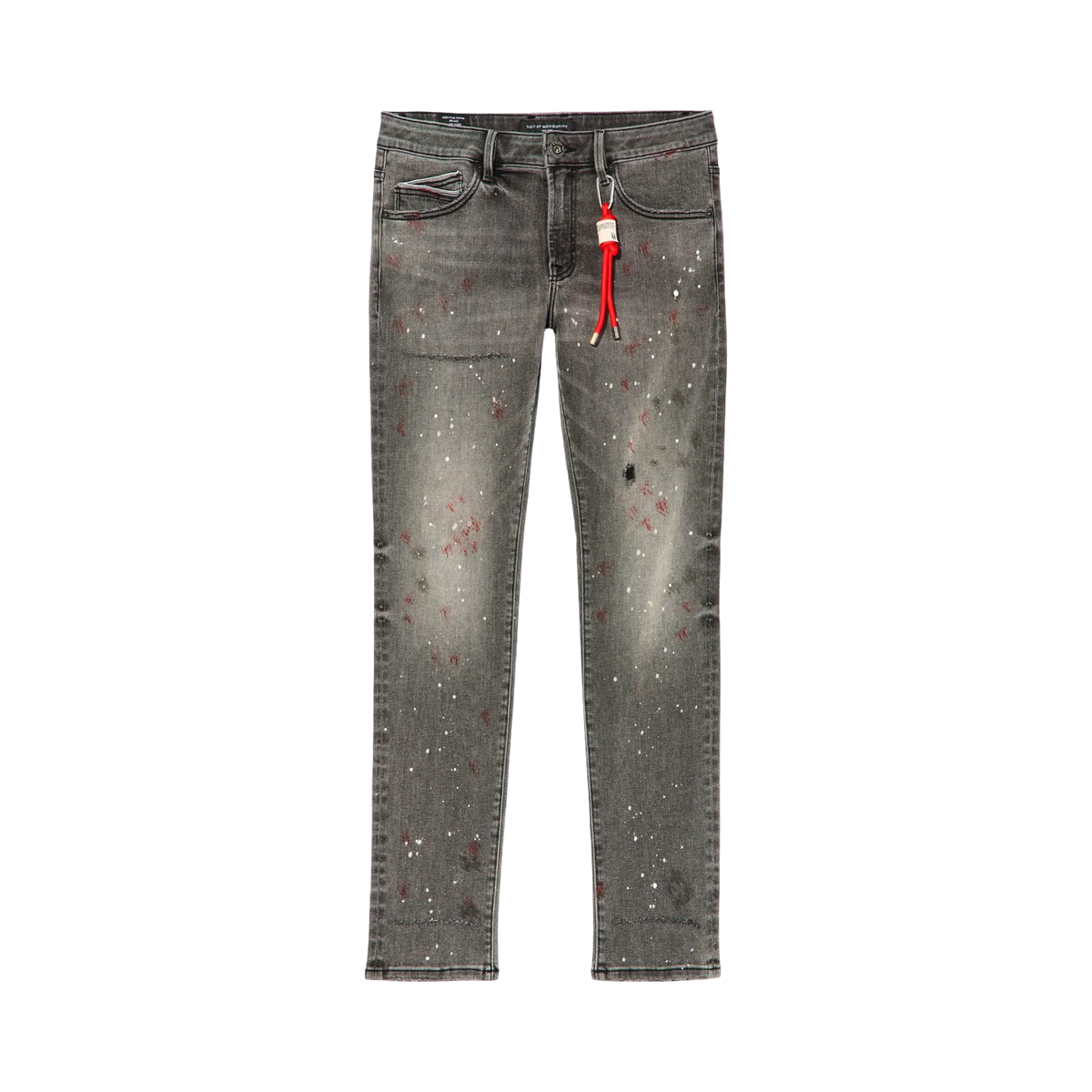 Cult of Individuality Cult's Rocker Slim 602 Jeans in Moon in BLACK