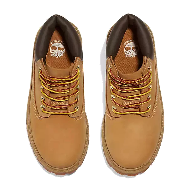Youth Timberland® Premium 6-Inch Waterproof Boot in beige