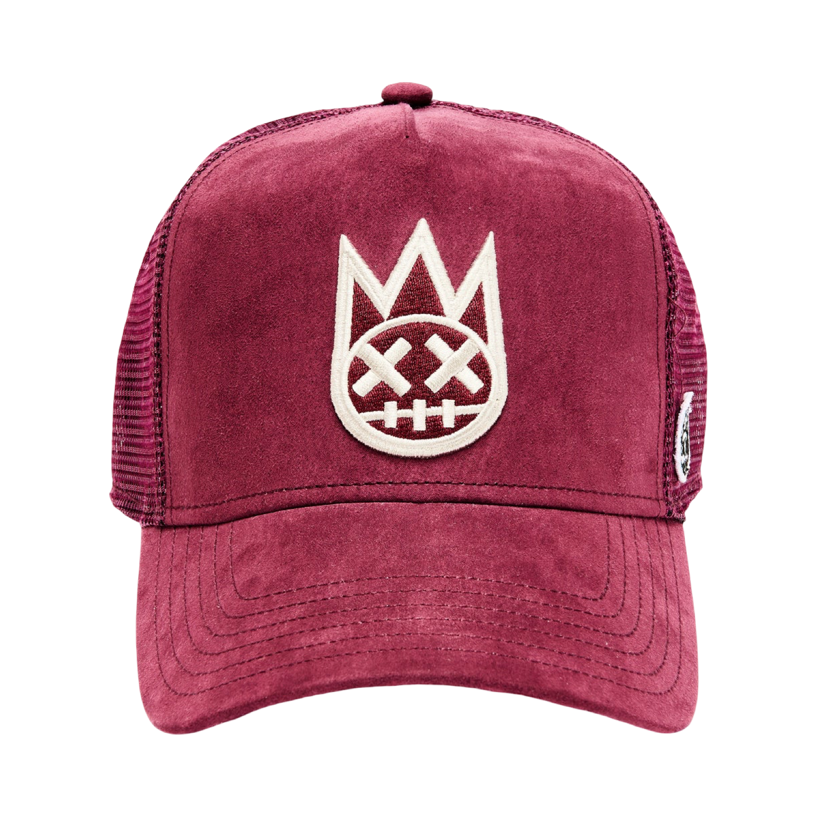 Shimuchan Vintage Merlot Trucker Hat – Mesh Back, Logo Cap