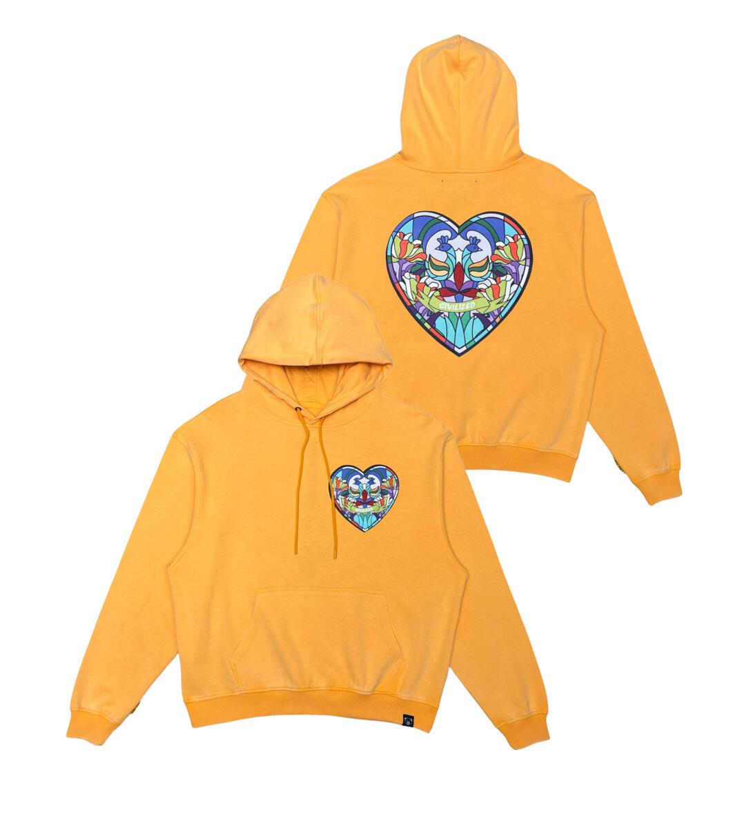 WASHED HEART HOODY