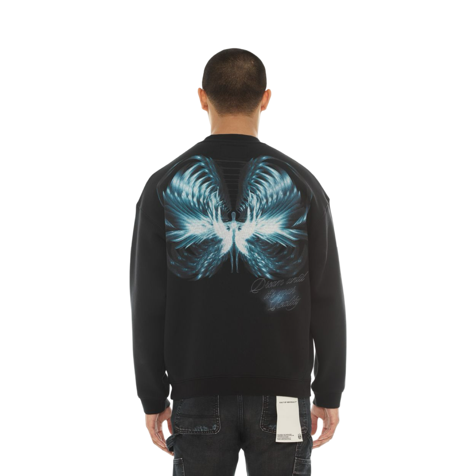 NOVELTY FLEECE CREW SWEATSHIRT