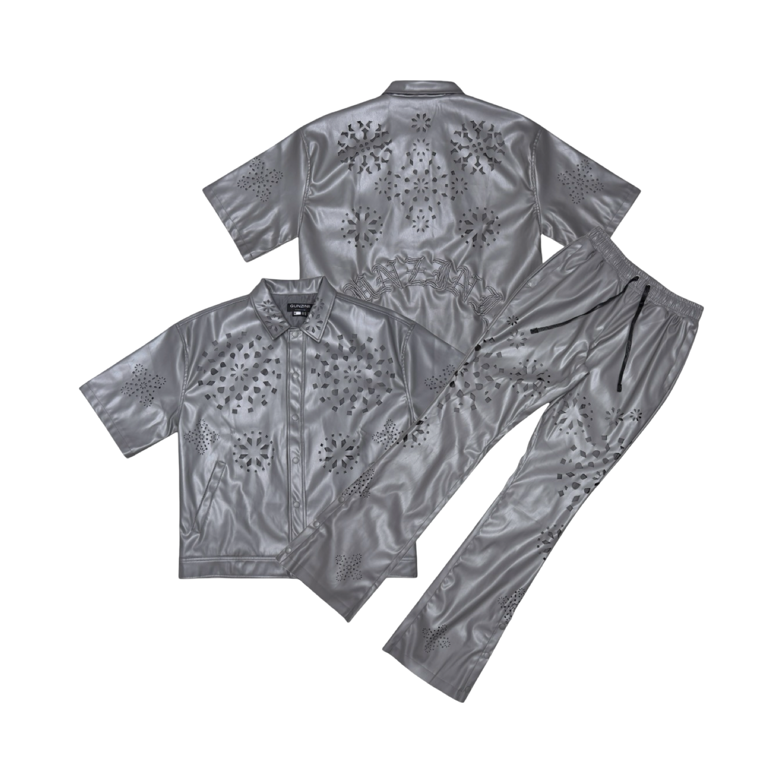 Gunzinii PU short sleeve set