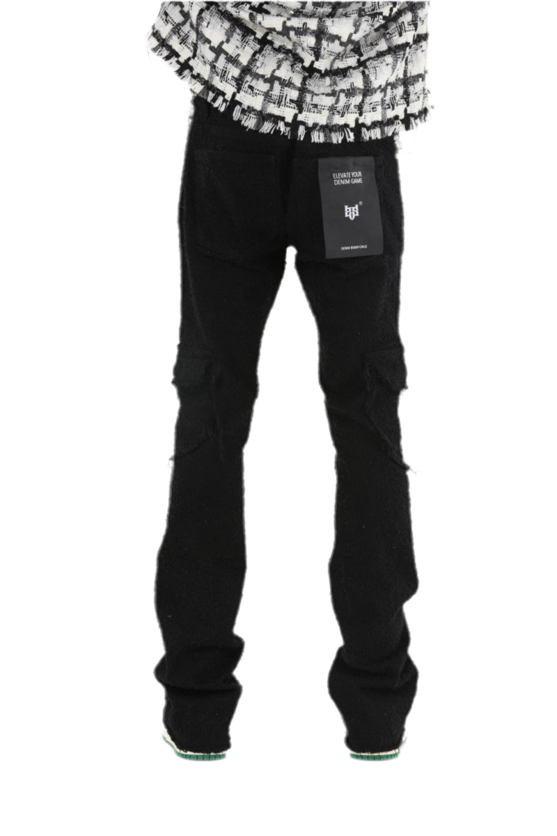 Rockstar Wool Black Stacked