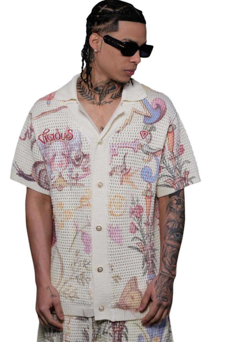 CROCHETTE BUTTON DOWN