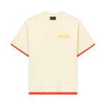 ELIAN DOUBLE LAYERED SHORT SLEEVE TEE
