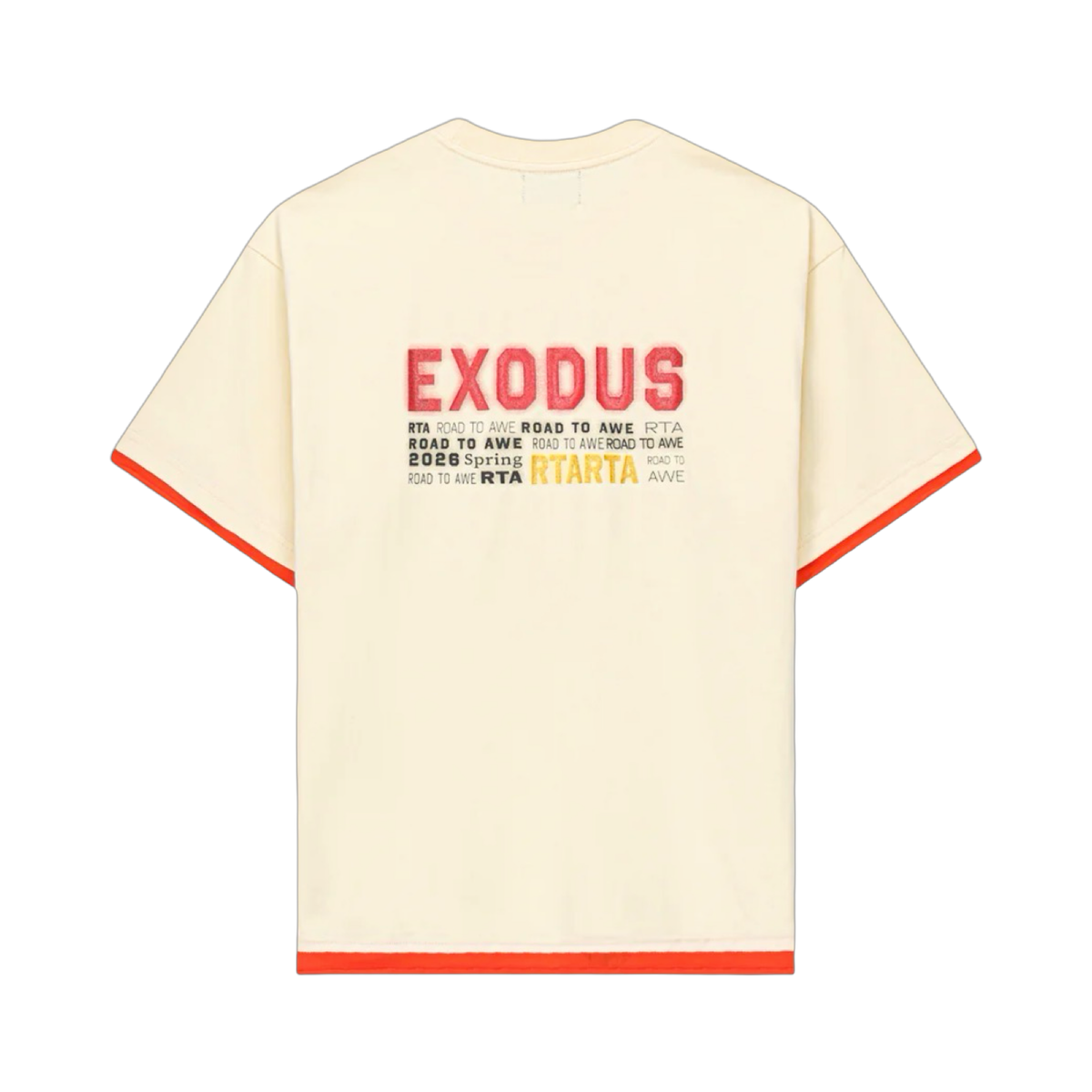 ELIAN DOUBLE LAYERED SHORT SLEEVE TEE