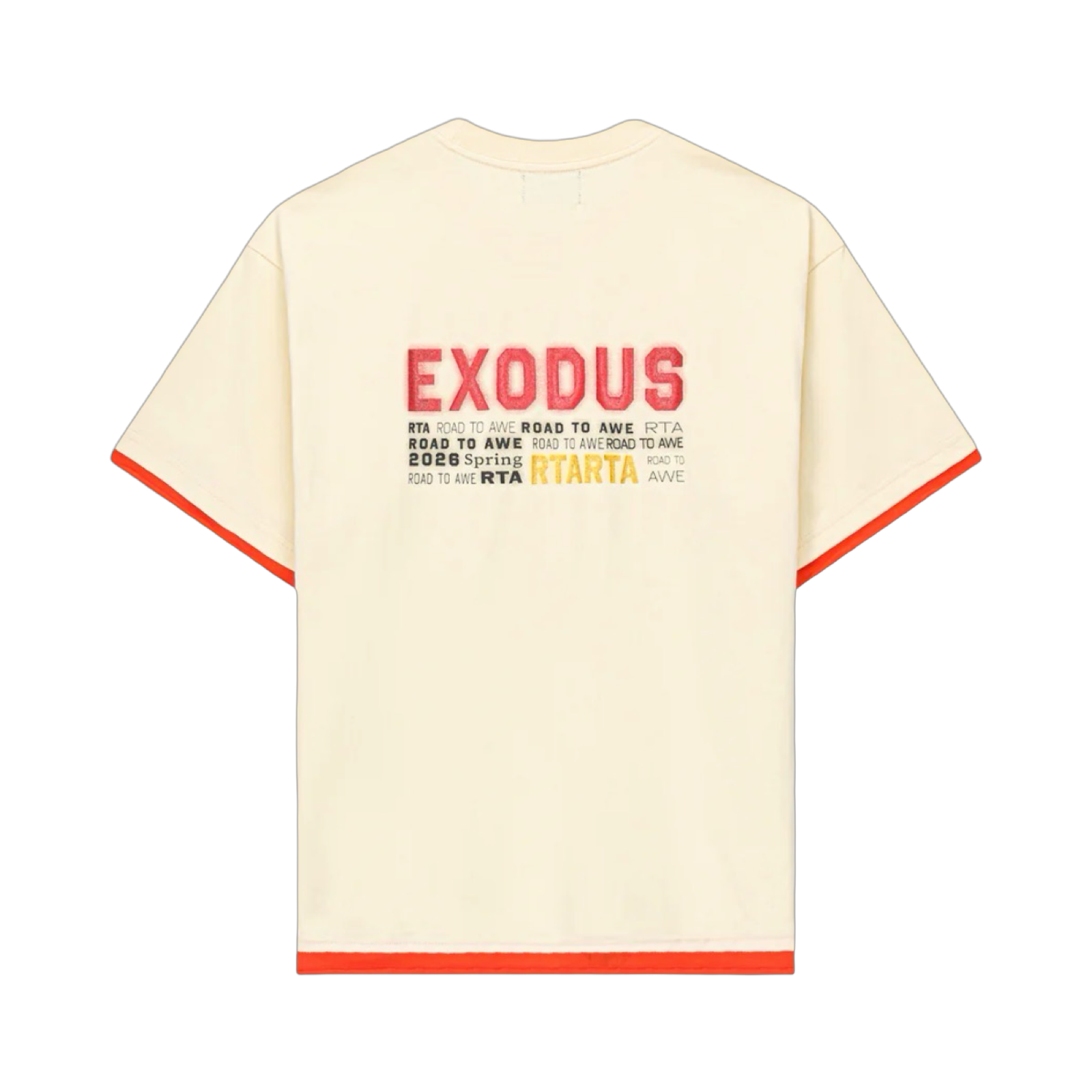ELIAN DOUBLE LAYERED SHORT SLEEVE TEE