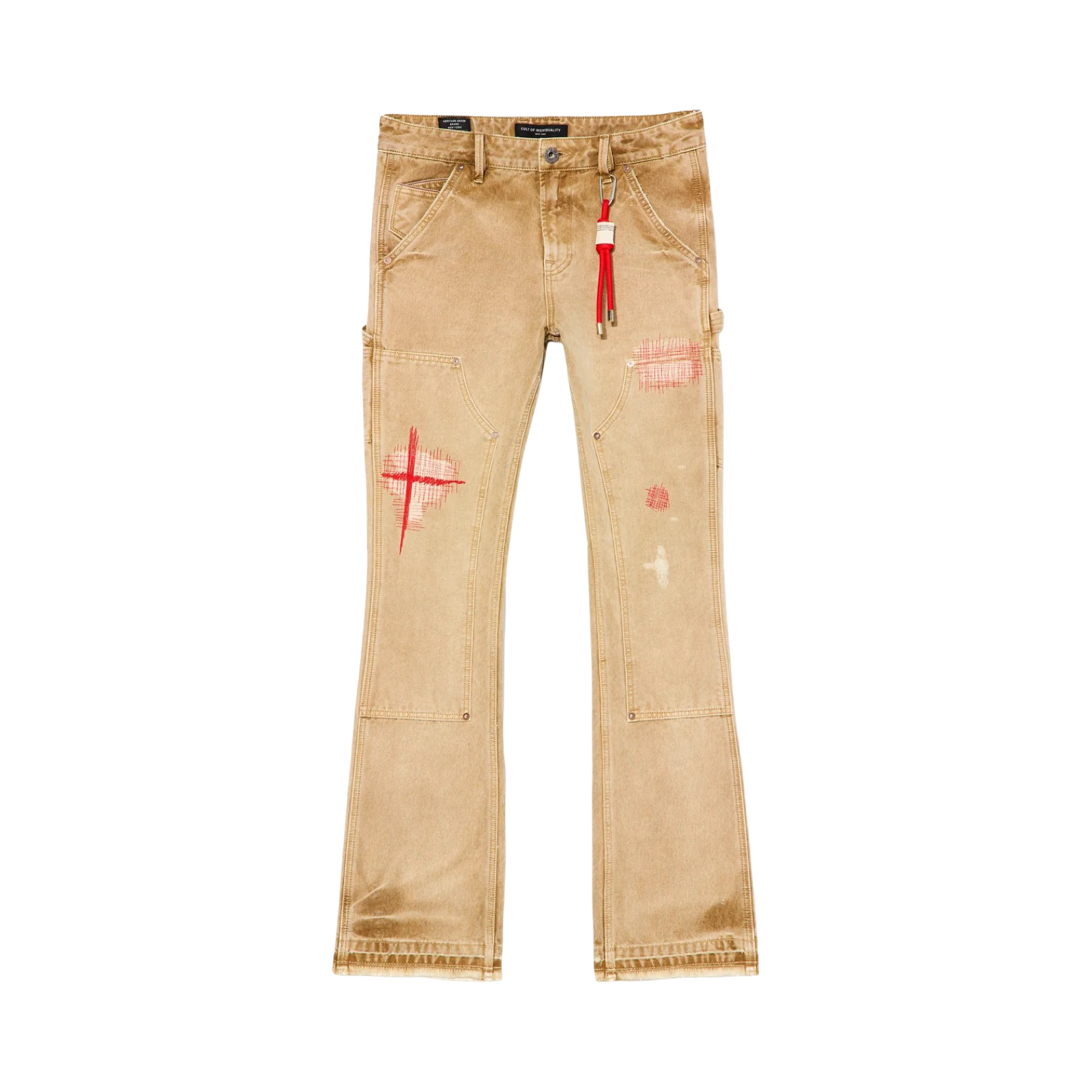 Cult's Lenny Bootcut 603 Jeans in Khaki Canvas