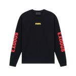 LAWRENCE LONG SLEEVE TEE BLACK EXODUS