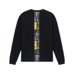 LAWRENCE LONG SLEEVE TEE BLACK EXODUS