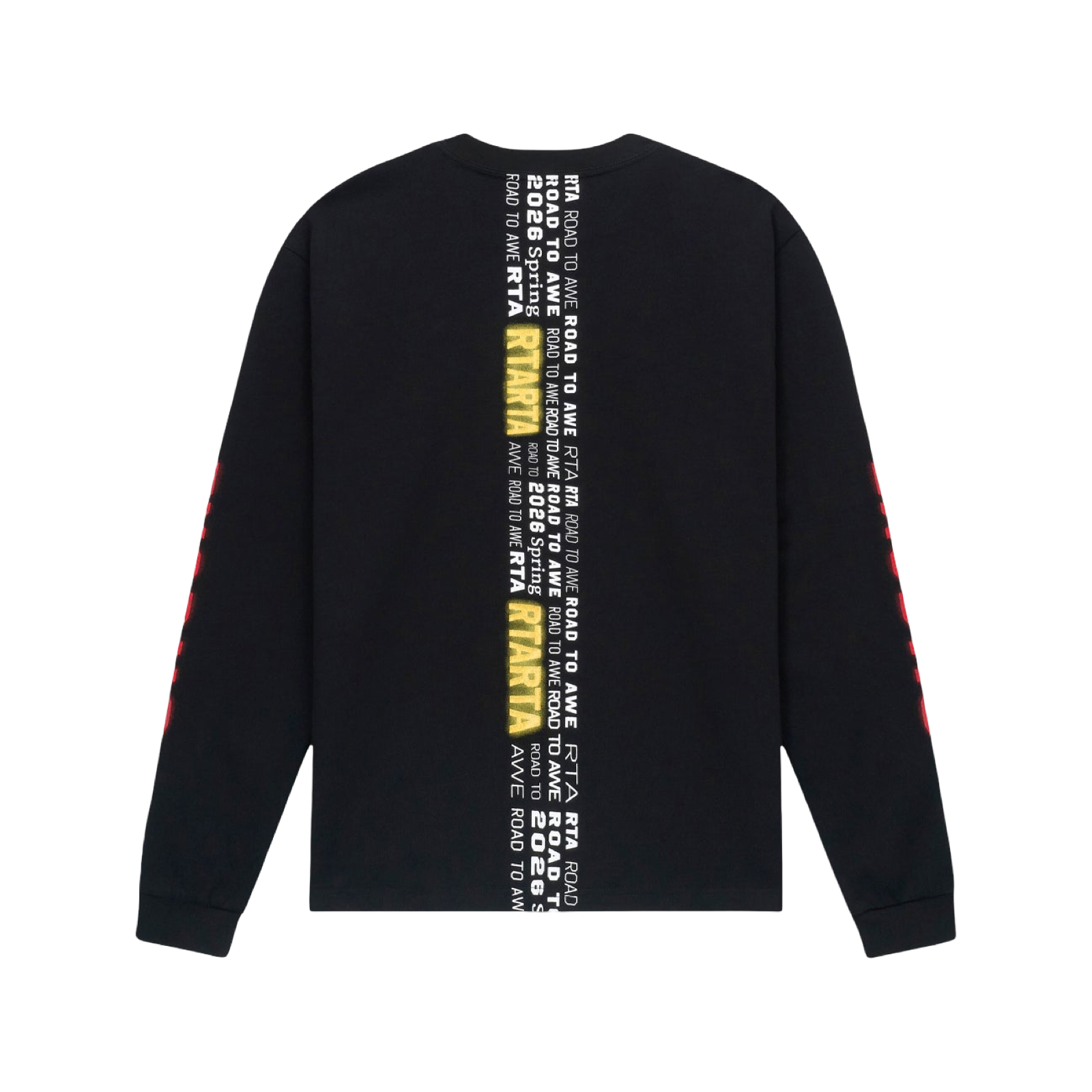 LAWRENCE LONG SLEEVE TEE BLACK EXODUS