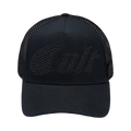 Cult's Metal Studs Mesh Back Trucker Hat In Black