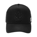 Cult's Logo Mesh Back Trucker Hat "Shimuchan" in Black