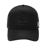 Cult's Logo Mesh Back Trucker Hat "Shimuchan" in Black