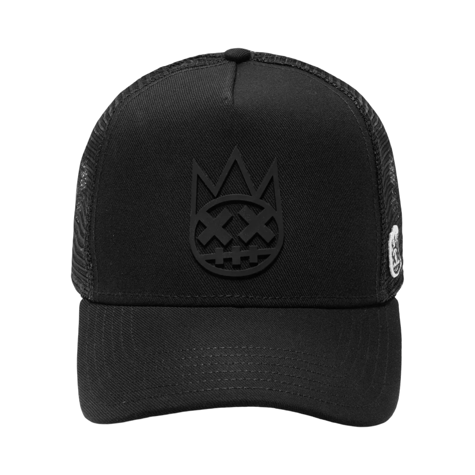 Cult's Logo Mesh Back Trucker Hat "Shimuchan" in Black