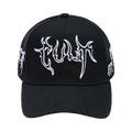Cult's Mesh Back Trucker Hat "Raven" In Black