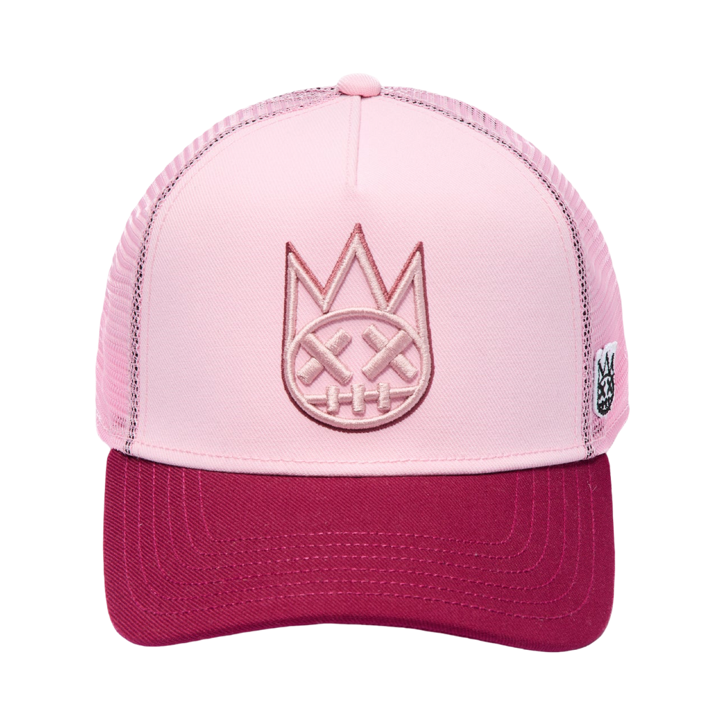 Cult's Logo Mesh Back Trucker Hat In Potpourri