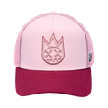 Cult's Logo Mesh Back Trucker Hat In Potpourri