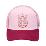 Cult's Logo Mesh Back Trucker Hat In Potpourri