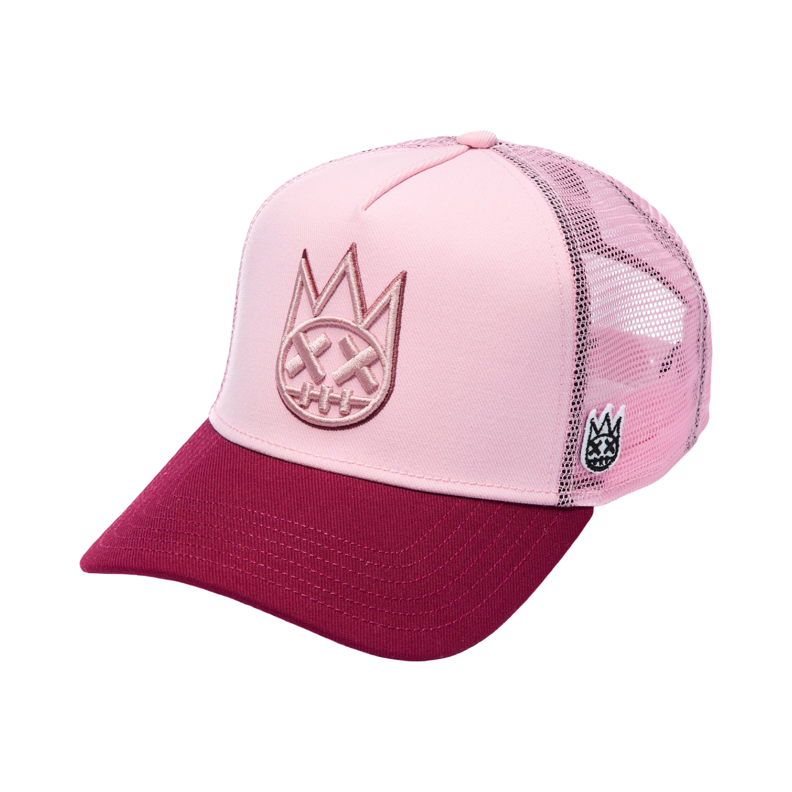 Cult's Logo Mesh Back Trucker Hat In Potpourri