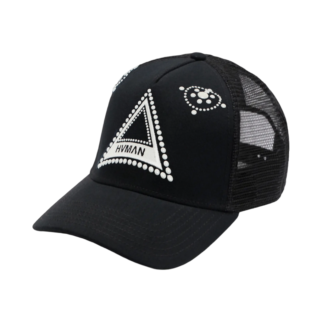 Triangle Logo Snapback Trucker Hat