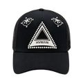 Triangle Logo Snapback Trucker Hat