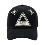 Triangle Logo Snapback Trucker Hat