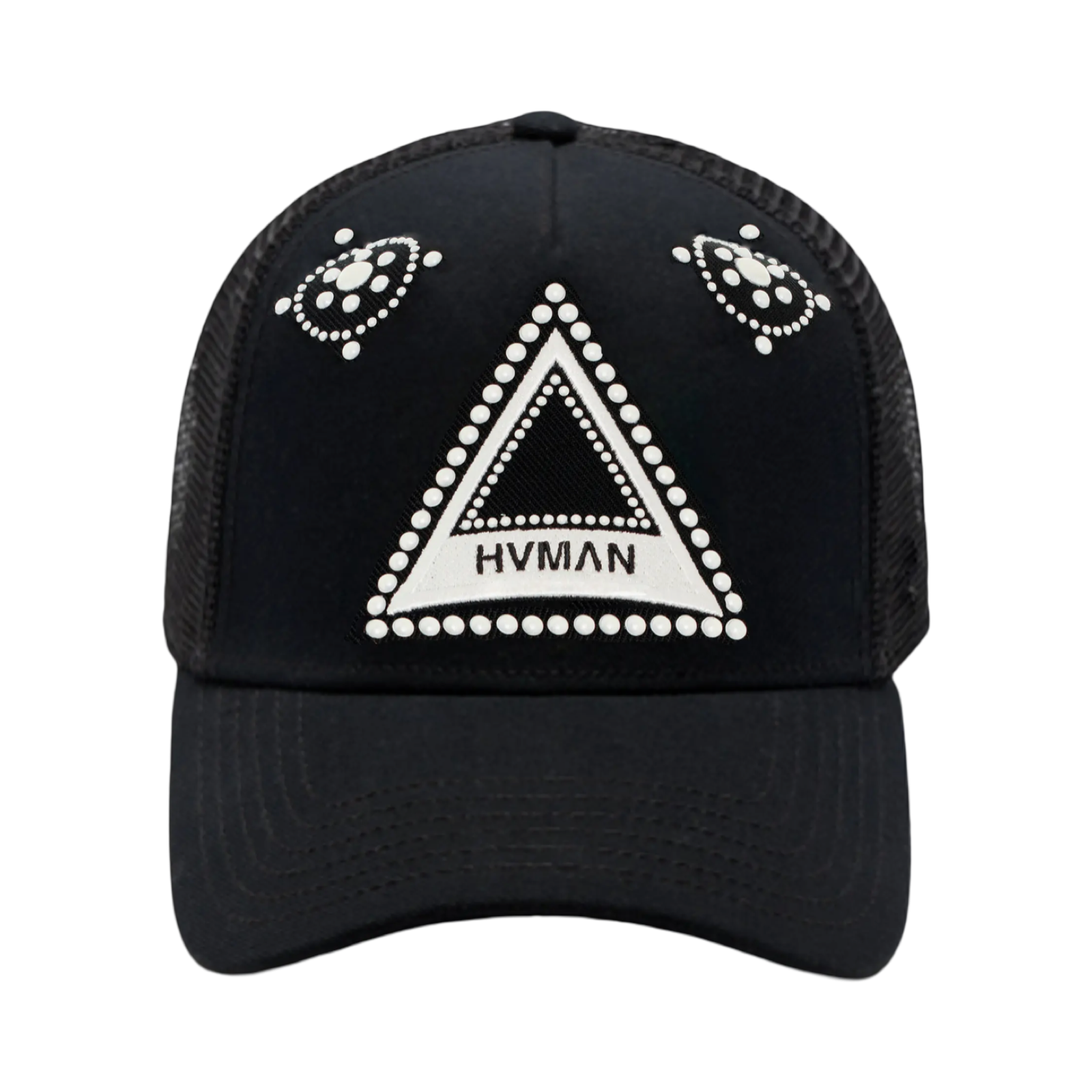 Triangle Logo Snapback Trucker Hat