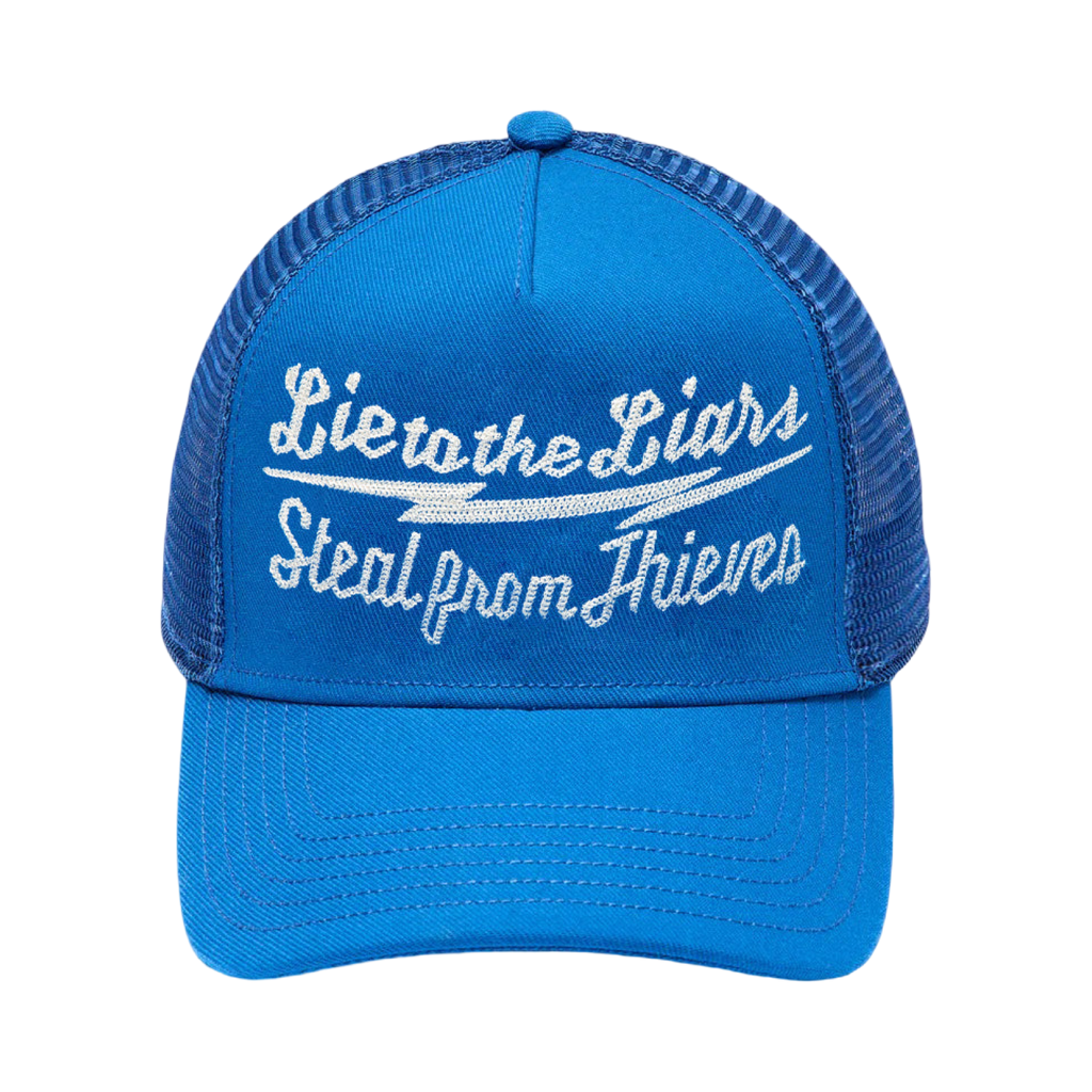 Cult's Lucky Bastard Hat "Lie To The Liars" In Brilliant Blue