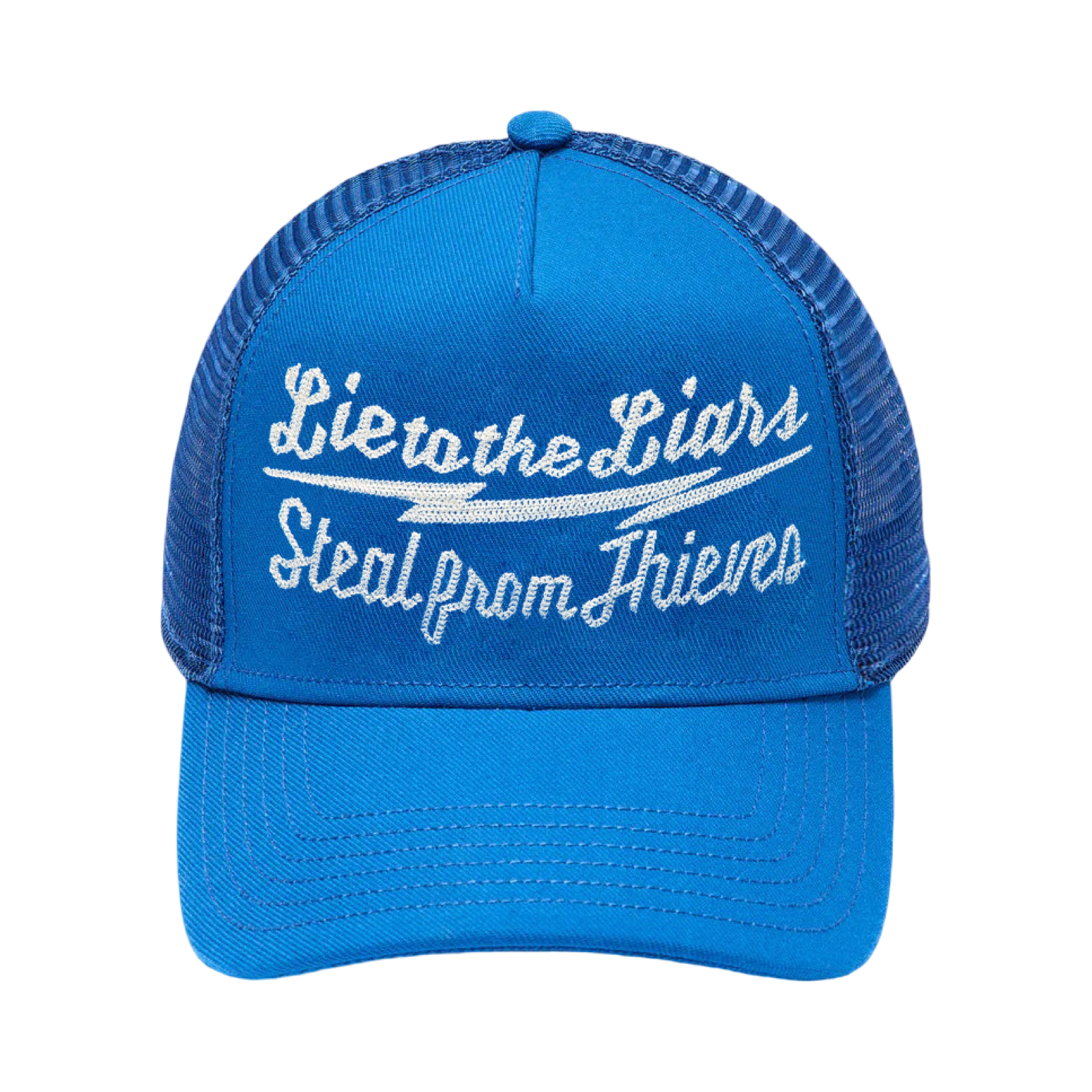 Cult's Lucky Bastard Hat "Lie To The Liars" In Brilliant Blue