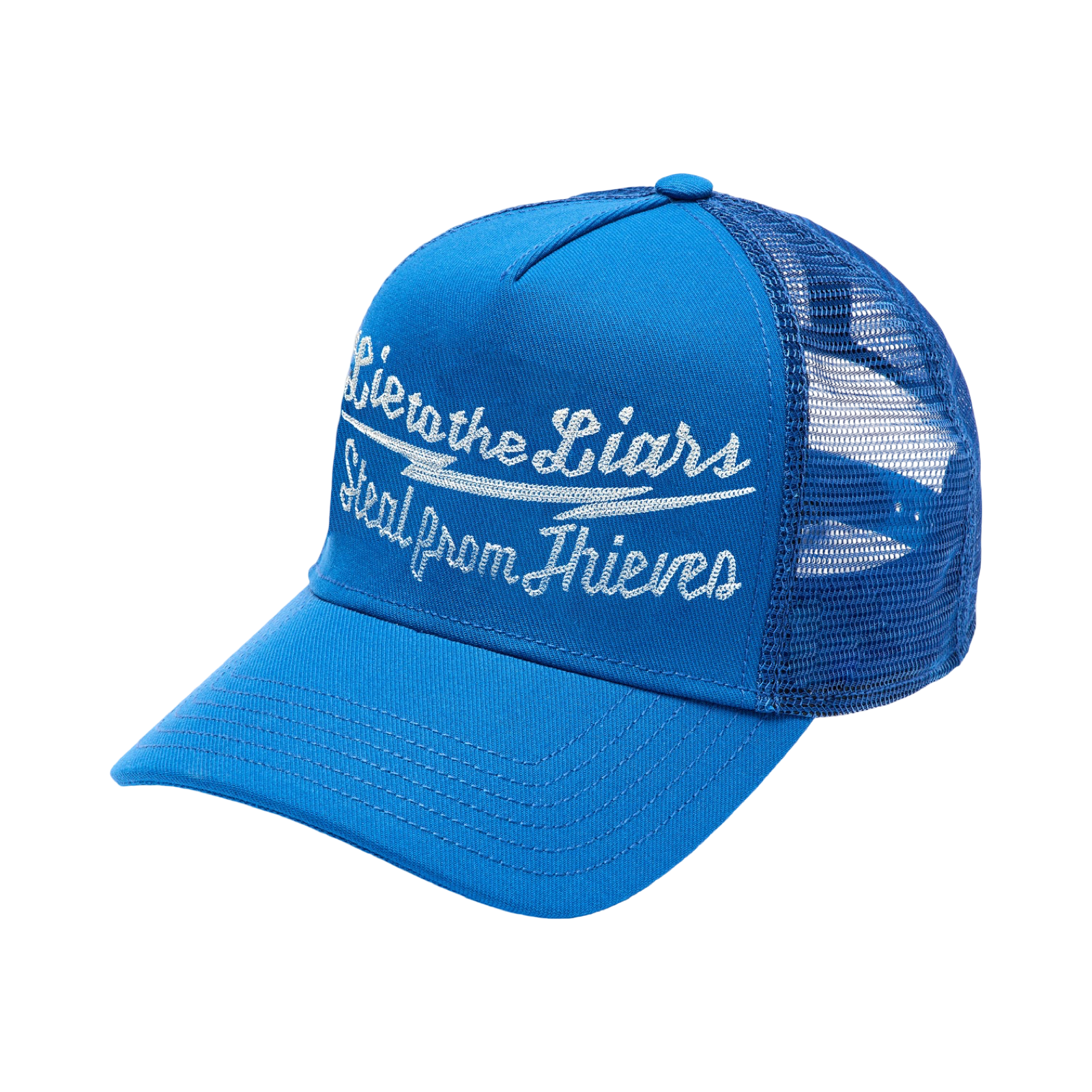 Cult's Lucky Bastard Hat "Lie To The Liars" In Brilliant Blue