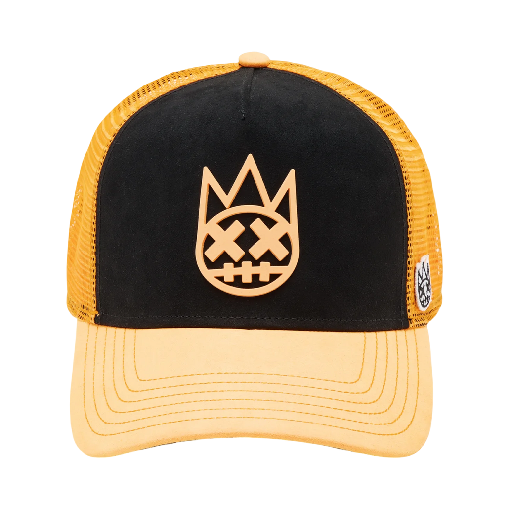 Cult's Logo Mesh Back Trucker Hat "Shimuchan" in Black