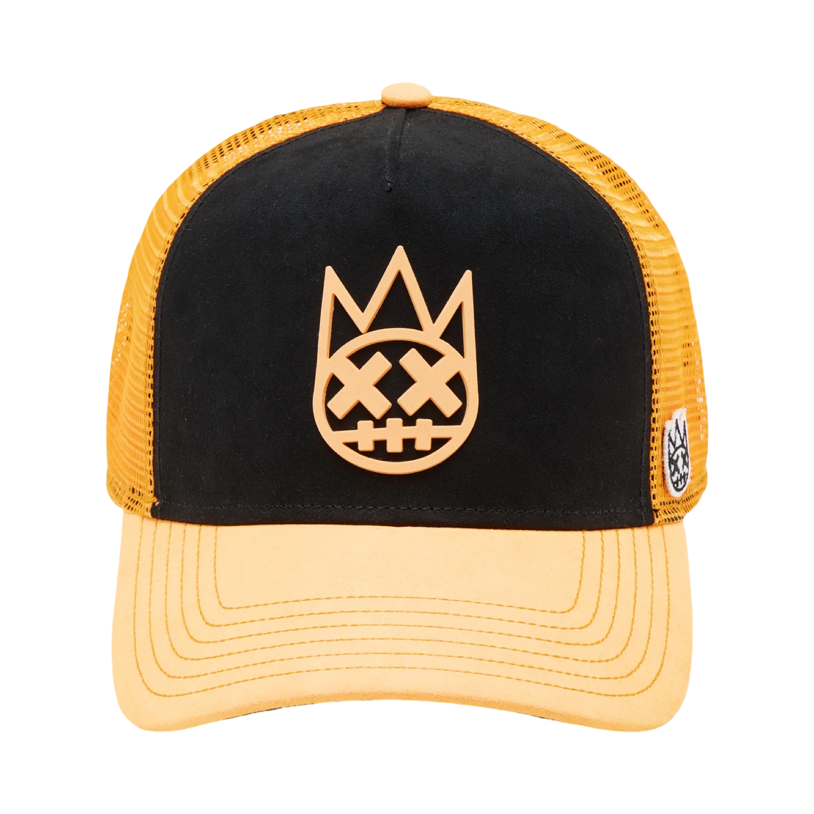 Cult's Logo Mesh Back Trucker Hat "Shimuchan" in Black