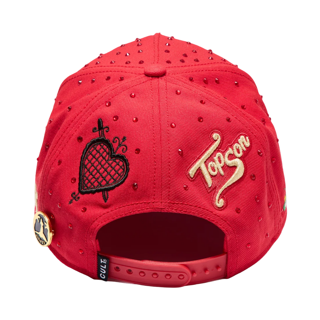 Cult X Topson Trucker Hat In Red