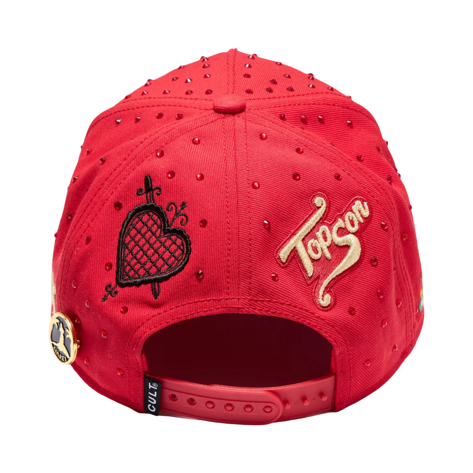 Cult X Topson Trucker Hat In Red