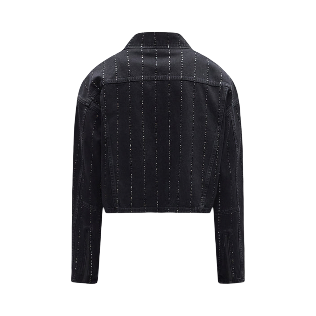 P052 Embellished Pinstripe Jacket