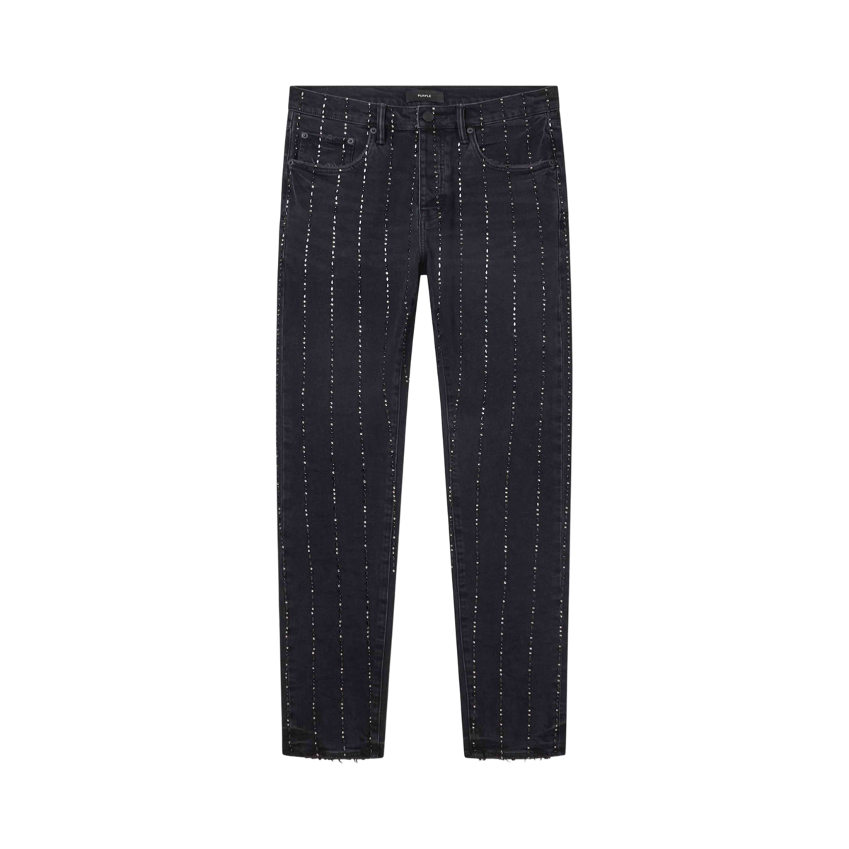 Purple Brand P001 Hotfix Pinstripe in BLACK