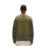 Flames Waffle Knit