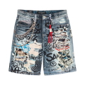 Cult's Grunge Shorts in Digital