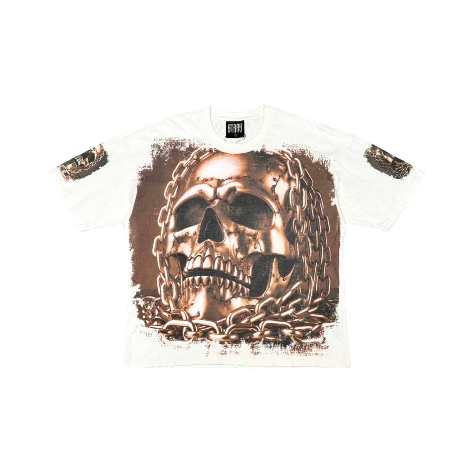 Stray acid washed