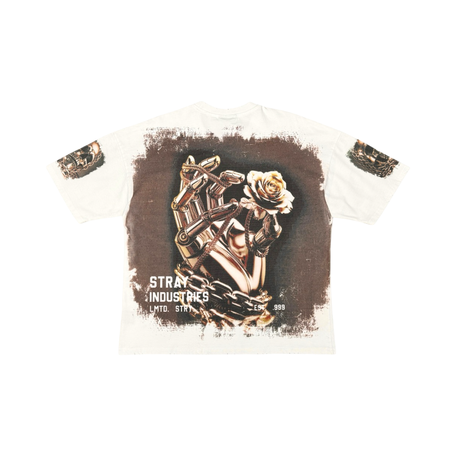 Stray acid washed