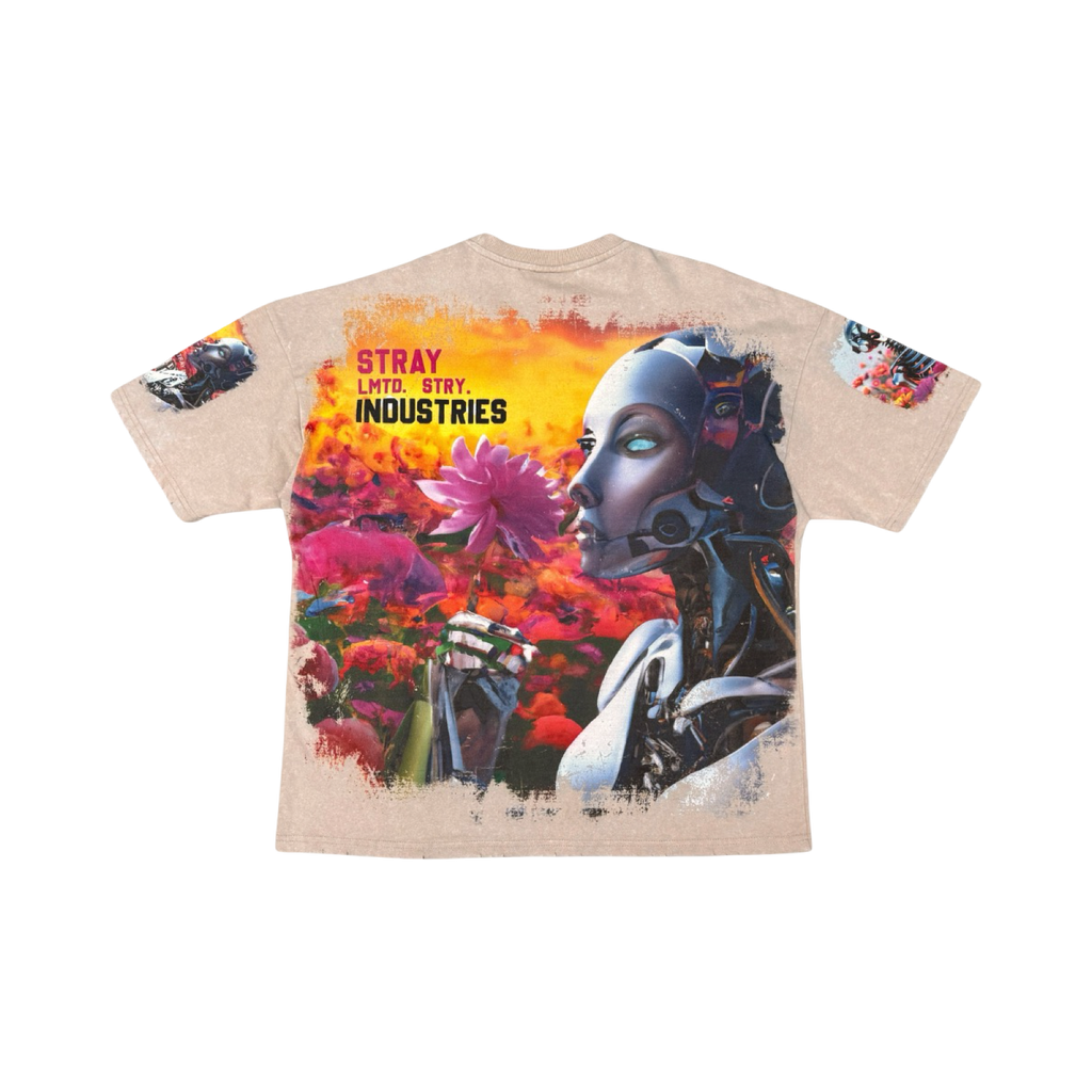 Stray acid washed