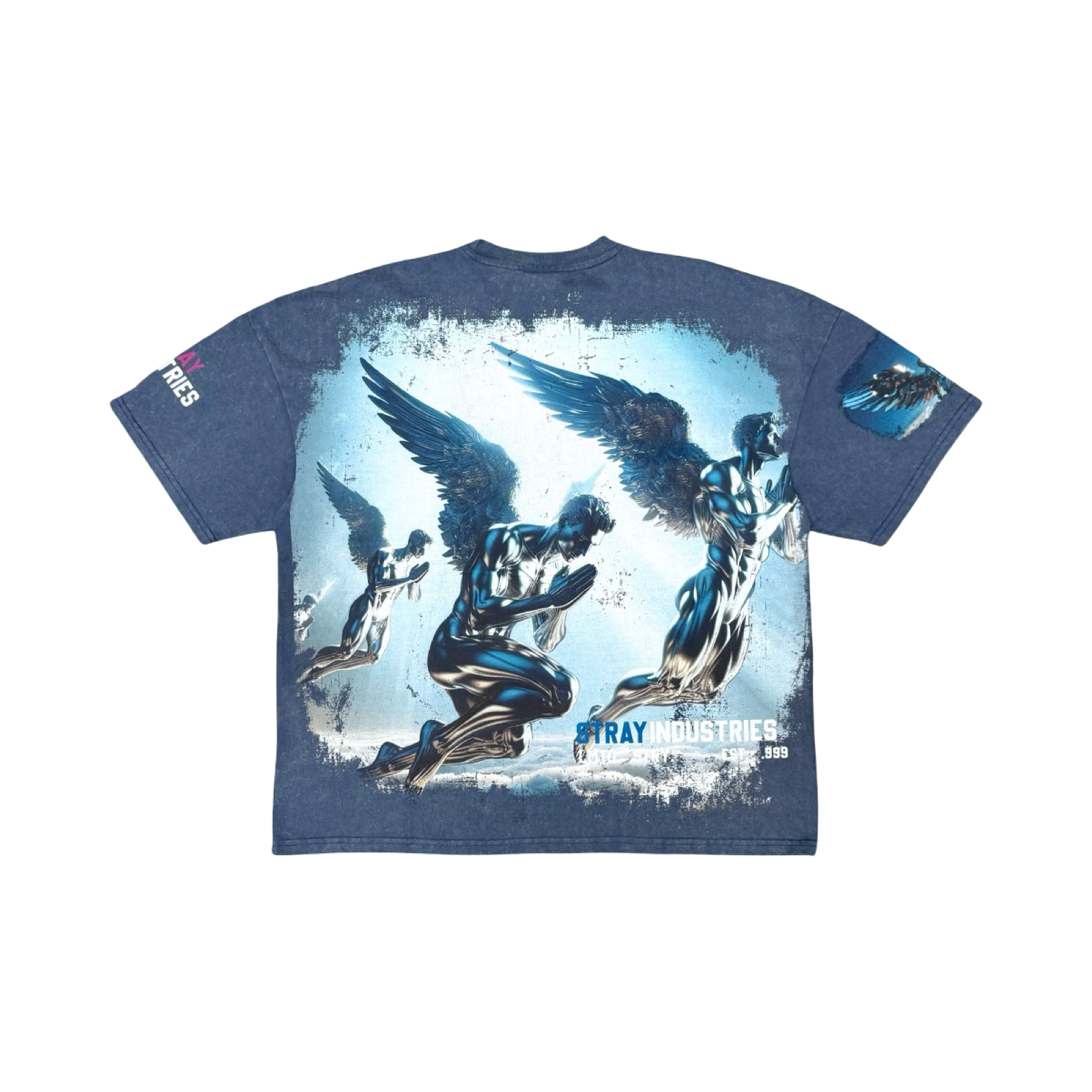 Stray acid washed