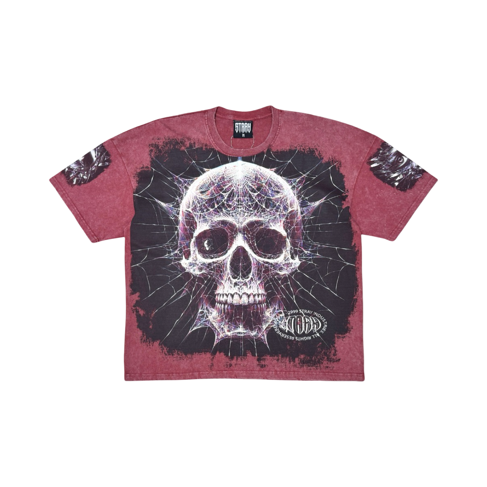 Stray acid washed