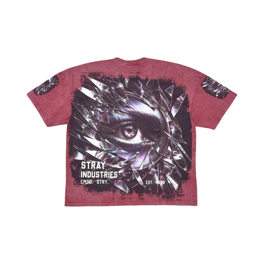Stray acid washed
